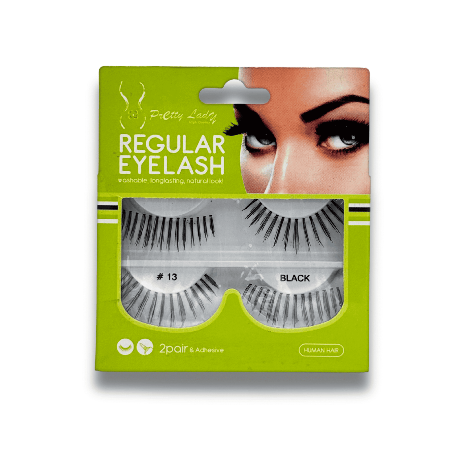Achieve effortless beauty with the Regular Eyelash 2 Pairs #13. These soft, lightweight lashes add natural volume and subtle length, enhancing your eyes with a gentle, elegant touch. Designed for everyday comfort, they blend perfectly with your natural lashes to create a flawless, polished look suitable for any occasion. Key Features: 🌟 Natural & Elegant Look: Enhances your eyes with soft, realistic volume. 👁️ Lightweight & Comfortable: Gentle on the eyes for all-day wear. 🔁 2 Pairs Included: Excellent value with two reusable lash sets per pack. 💫 Flexible Lash Band: Ensures easy, secure, and precise application. ✨ Reusable: Durable fibers allow for multiple applications with proper care. Regular Eyelash 2 Pairs #13