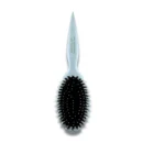 Oval Curly Blue Hair Brush FHB263 top view