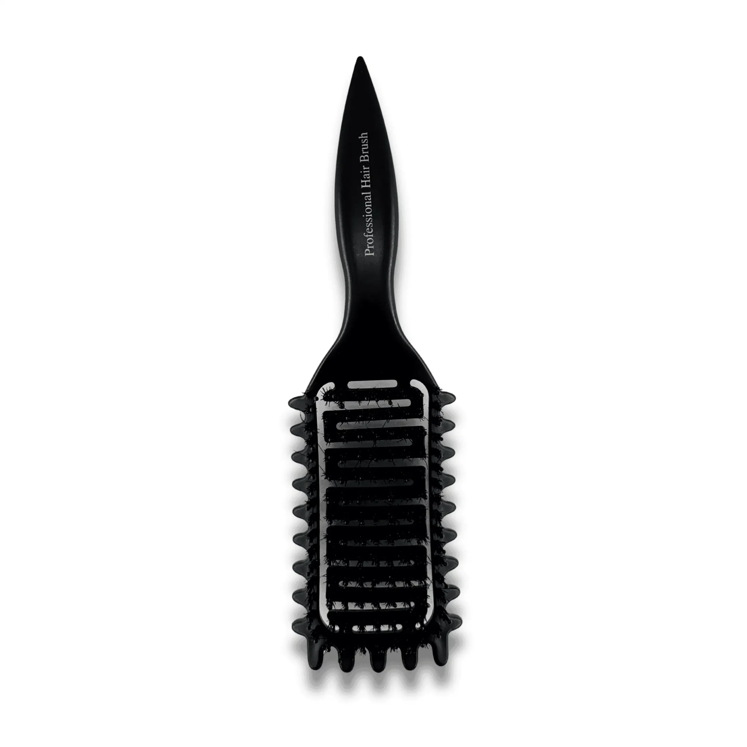 Beige Flexible Hair Brush FHB277 top view