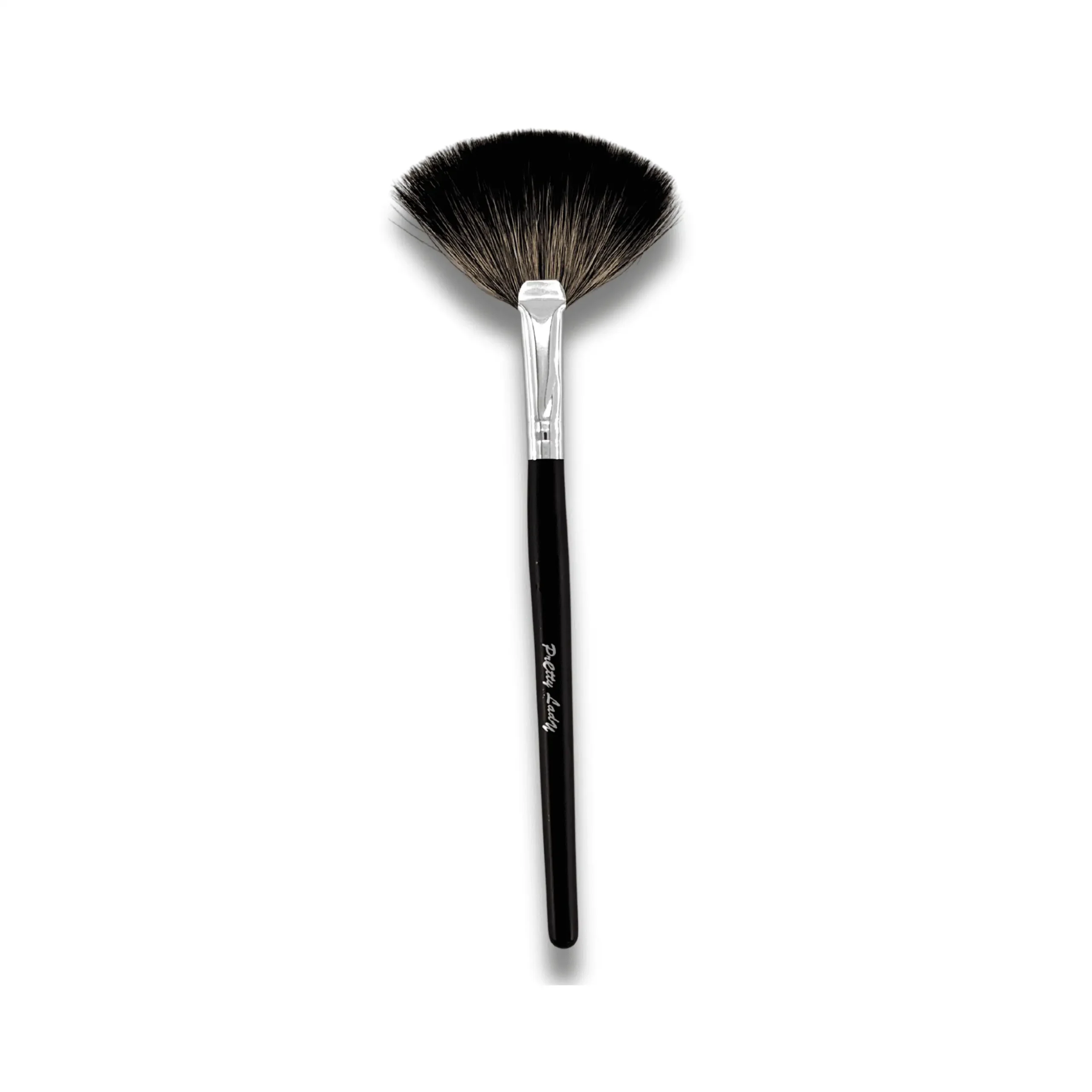 Blush Brush MUB003 acrylic handle with soft white bristles